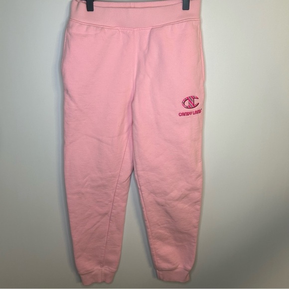 Champion Kids Girls Candyland Sweatpants in Pink, Size Large, Joggers - Picture 3 of 13